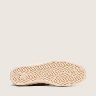 Golden Goose Ball Star In Wool With Cream Leather Star And Brown Waxed Leather Inserts