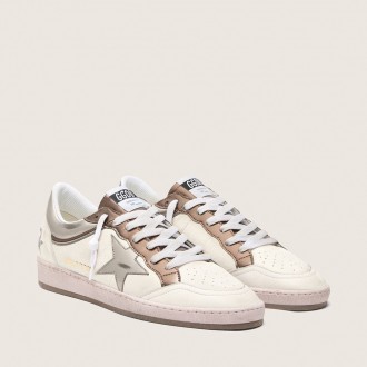 Golden Goose Ball Star Ltd In Nappa Leather With Metallic Bio-Based Star And Inserts Golden Goose Ball Star Ltd In Nappa Leather With Metallic Bio-Based Star And Inserts