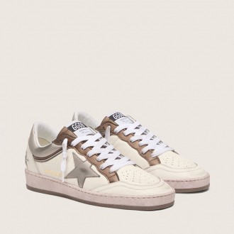 Golden Goose Ball Star Ltd In Nappa Leather With Metallic Bio-Based Star And Inserts Golden Goose Ball Star Ltd In Nappa Leather With Metallic Bio-Based Star And Inserts