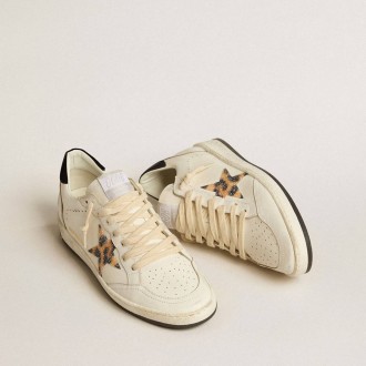 Golden Goose Ball Star With Leopard-Print Star Embellished With Swarovski Crystal Golden Goose Ball Star With Leopard-Print Star Embellished With Swarovski Crystal
