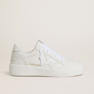 Golden Goose Ball Star With White Leather Star And Heel Tab