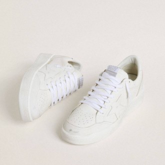 Golden Goose Ball Star With White Leather Star And Heel Tab