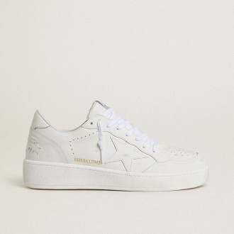 Golden Goose Ball Star With White Leather Star And Heel Tab