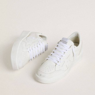Golden Goose Ball Star With White Leather Star And Heel Tab