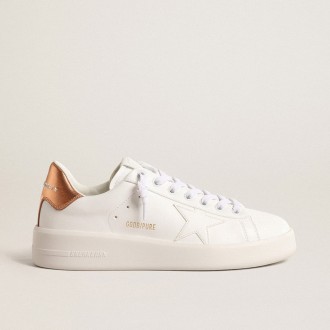 Golden Goose Bio-Based Purestar With Bronze Metallic Leather Heel Tab