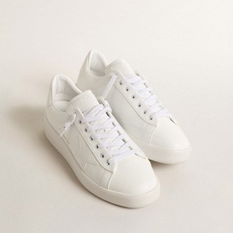 Golden Goose Bio-Based Purestar With White Star And Heel Tab Golden Goose Bio-Based Purestar With White Star And Heel Tab