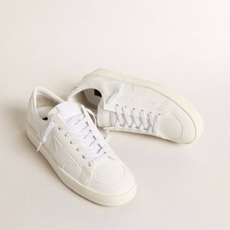 Golden Goose Bio-Based Stardan With White Star And Heel Tab Golden Goose Bio-Based Stardan With White Star And Heel Tab