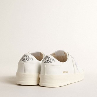 Golden Goose Bio-Based Stardan With White Star And Heel Tab Golden Goose Bio-Based Stardan With White Star And Heel Tab