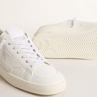 Golden Goose Bio-Based Stardan With White Star And Heel Tab Golden Goose Bio-Based Stardan With White Star And Heel Tab