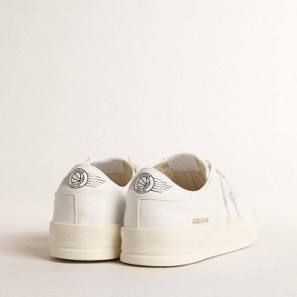 Golden Goose Bio-Based Stardan With White Star And Heel Tab Golden Goose Bio-Based Stardan With White Star And Heel Tab