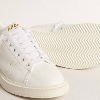 Golden Goose Bio-Based Starter With White Star And Heel Tab Golden Goose Bio-Based Starter With White Star And Heel Tab