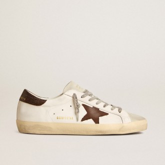 Golden Goose Bio-Based Super-Star With Canvas Star And Dark Brown Leather Heel Tab