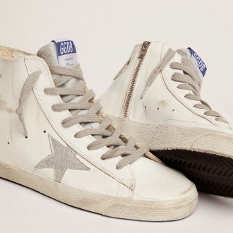 Golden Goose Francy Leather With Suede Star