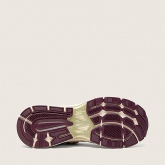 Golden Goose Lightstar Cny In White Mesh And Leather With Wine-Red Tpu Star