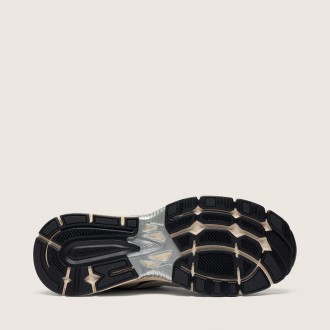 Golden Goose Lightstar In Gray Mesh And Silver Nappa Leather With Gray Tpu Star