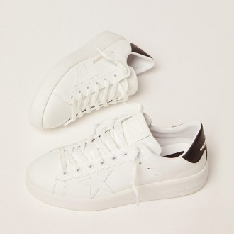 Golden Goose Purestar With Black Heel Tab