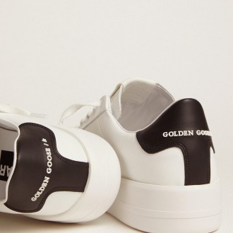 Golden Goose Purestar With Black Heel Tab
