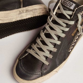 Golden Goose Slide Black With Studs Golden Goose Slide Black With Studs