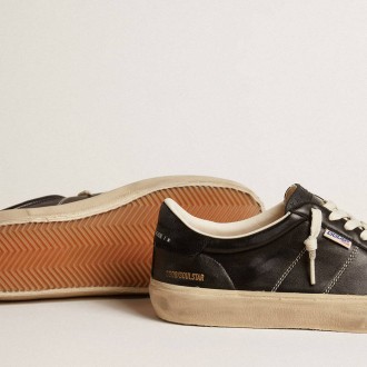Golden Goose Soul Star In Black Bio-Based Nappa Golden Goose Soul Star In Black Bio-Based Nappa
