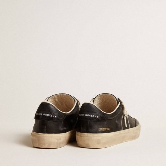 Golden Goose Soul Star In Black Bio-Based Nappa Golden Goose Soul Star In Black Bio-Based Nappa