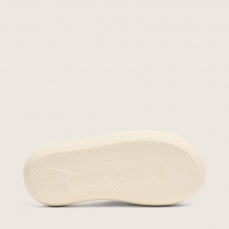 Golden Goose Space-Star Slip-Ons In White Leather Golden Goose Space-Star Slip-Ons In White Leather