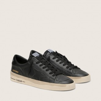 Golden Goose Stardan In Total Black Leather