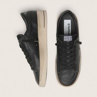 Golden Goose Stardan In Total Black Leather