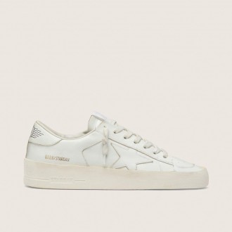 Golden Goose Stardan In Total White Leather