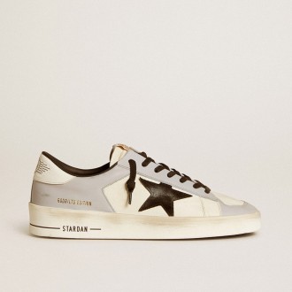 Golden Goose Stardan Ltd In Nappa And Leather With Suede Star And Leather Heel Tab