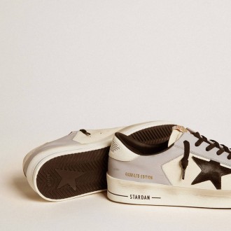 Golden Goose Stardan Ltd In Nappa And Leather With Suede Star And Leather Heel Tab Golden Goose Stardan Ltd In Nappa And Leather With Suede Star And Leather Heel Tab
