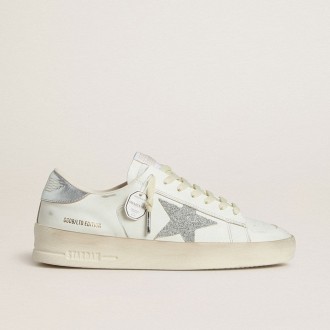 Golden Goose Stardan Ltd With Swarovski Crystal Star And Metallic Leather Heel Tab