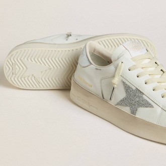 Golden Goose Stardan Ltd With Swarovski Crystal Star And Metallic Leather Heel Tab