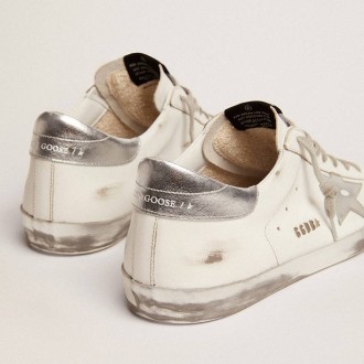 Golden Goose Super-Star With Laminated Star And Heel Tab Golden Goose Super-Star With Laminated Star And Heel Tab