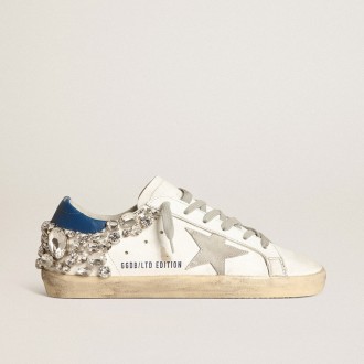 Golden Goose Super-Star With Swarovski Stone Decoration