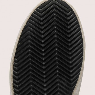 Golden Goose Super-Star With White Suede Star And Black Croc-Print Leather Heel Tab Golden Goose Super-Star With White Suede Star And Black Croc-Print Leather Heel Tab