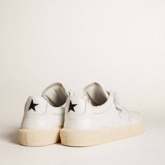 Golden Goose Tenth Star In White Leather Golden Goose Tenth Star In White Leather