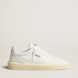 Golden Goose Tenth Star In White Leather Golden Goose Tenth Star In White Leather