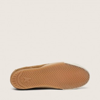 Golden Goose True-Star In Tobacco-Colored Suede With White Star And Platinum Heel Tab Golden Goose True-Star In Tobacco-Colored Suede With White Star And Platinum Heel Tab