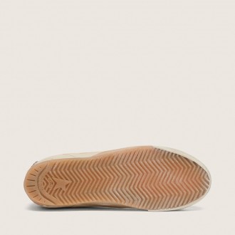 Golden Goose True-Star In White Nappa Leather With Gold Star And Beige Suede Heel Tab